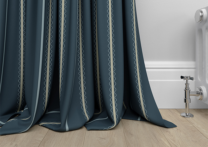 The British Stripe Co. Alfred, Polzeath No.1 - Made to Measure Curtains - Image 6